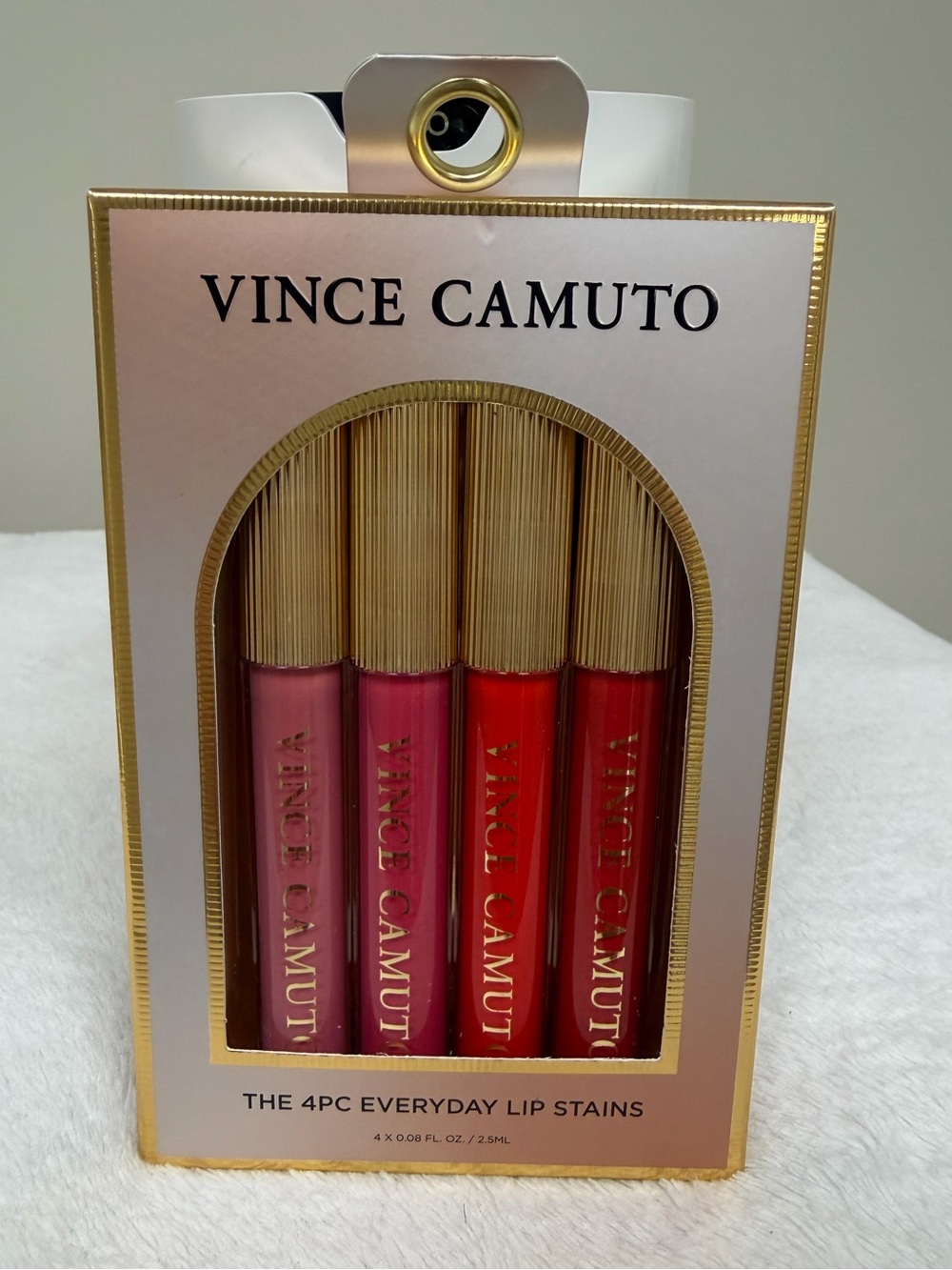 Vince Camuto Four-Piece Lip Stain Set